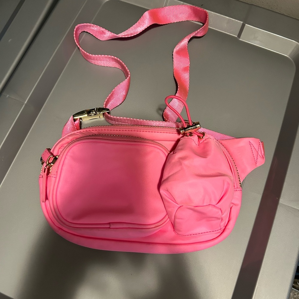 Stoney clover lane Pink Fanny pack Crossbody Bag